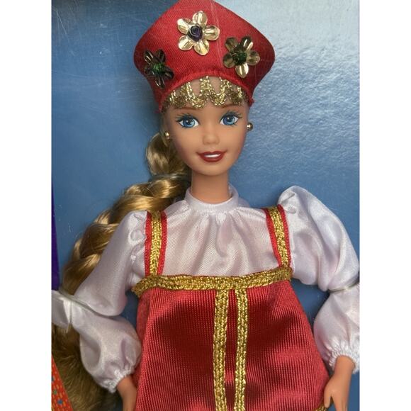 1996 Mattel Russian Barbie #16500 Dolls of the World Collector Edition – NEW - Picture 5 of 7